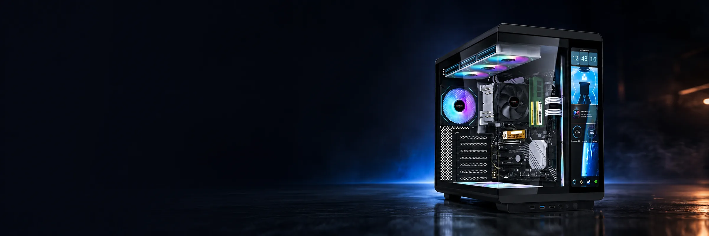 POWERX desktop PCs — factory-direct desktops for office, gaming and creators