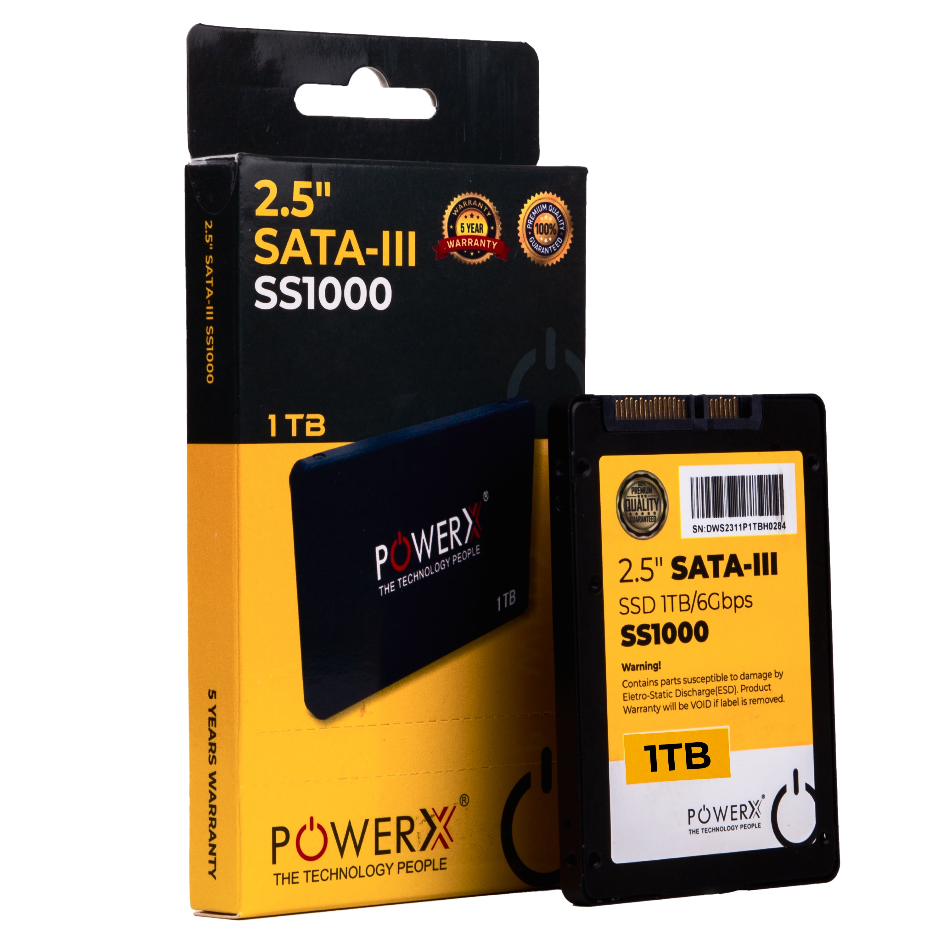 2.5" SATA 3.0 SSD 1TB