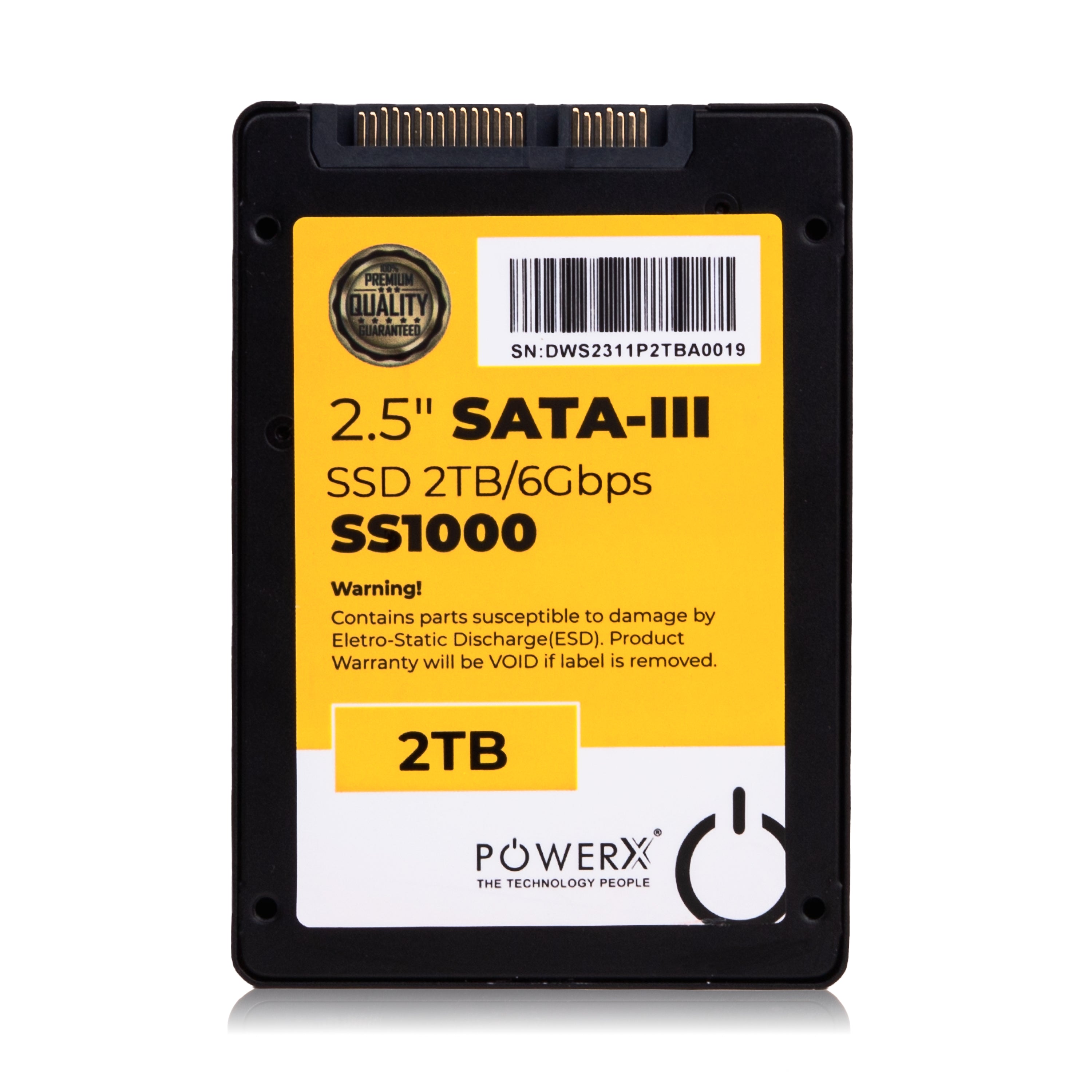 2.5" SATA 3.0 SSD 2TB