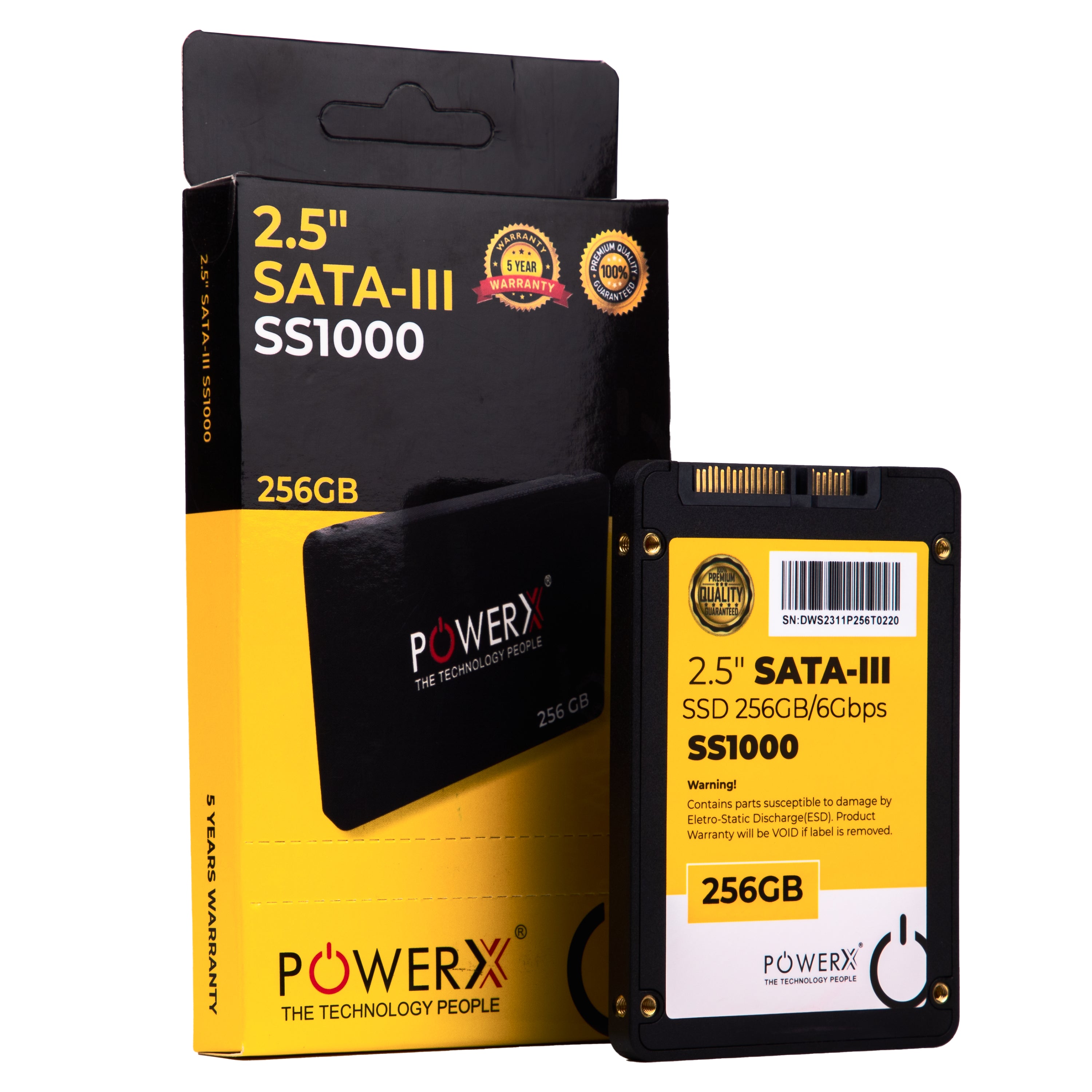 2.5" SATA 3.0 SSD 256GB