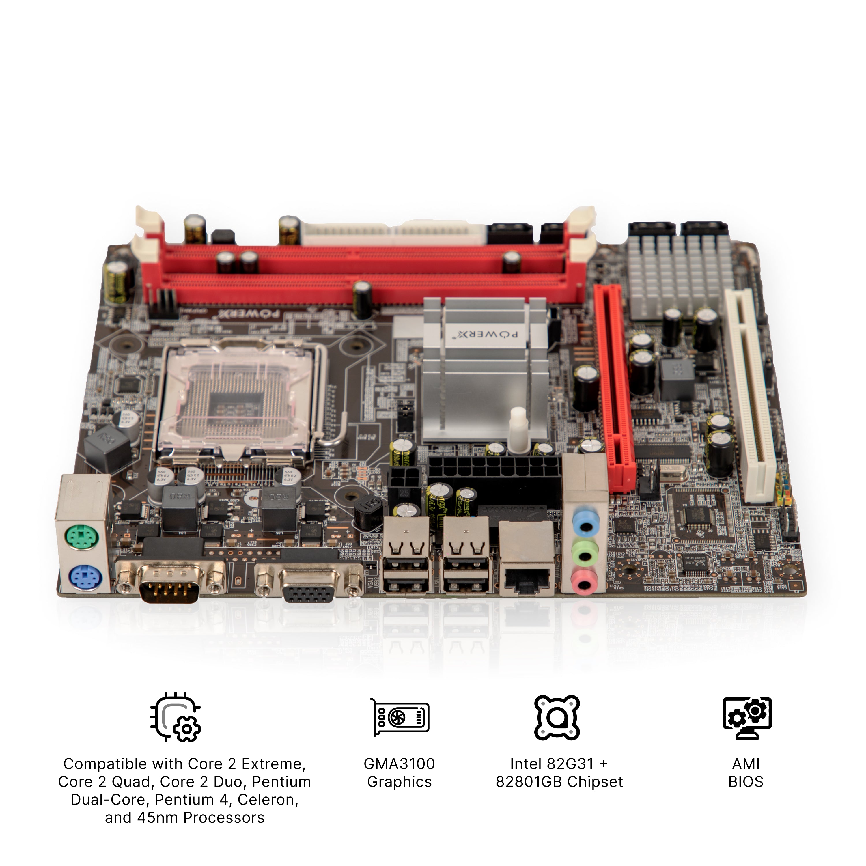 PMB-G31-DDR2 POWERX MOTHERBOARD