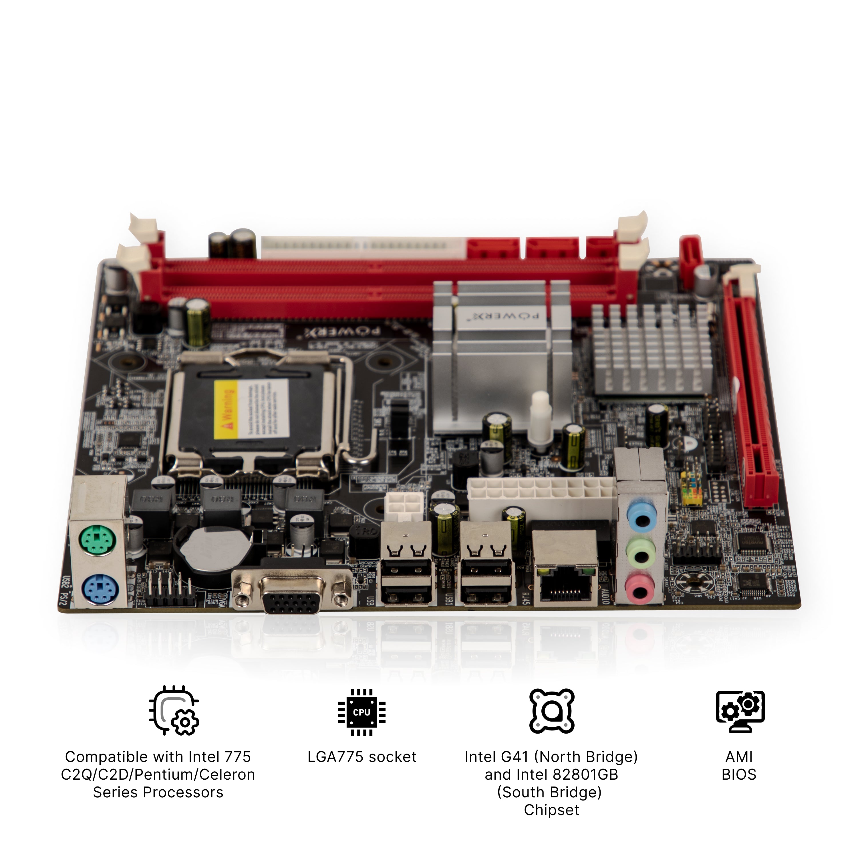 PMB-G41-DDR2 POWERX MOTHERBOARD