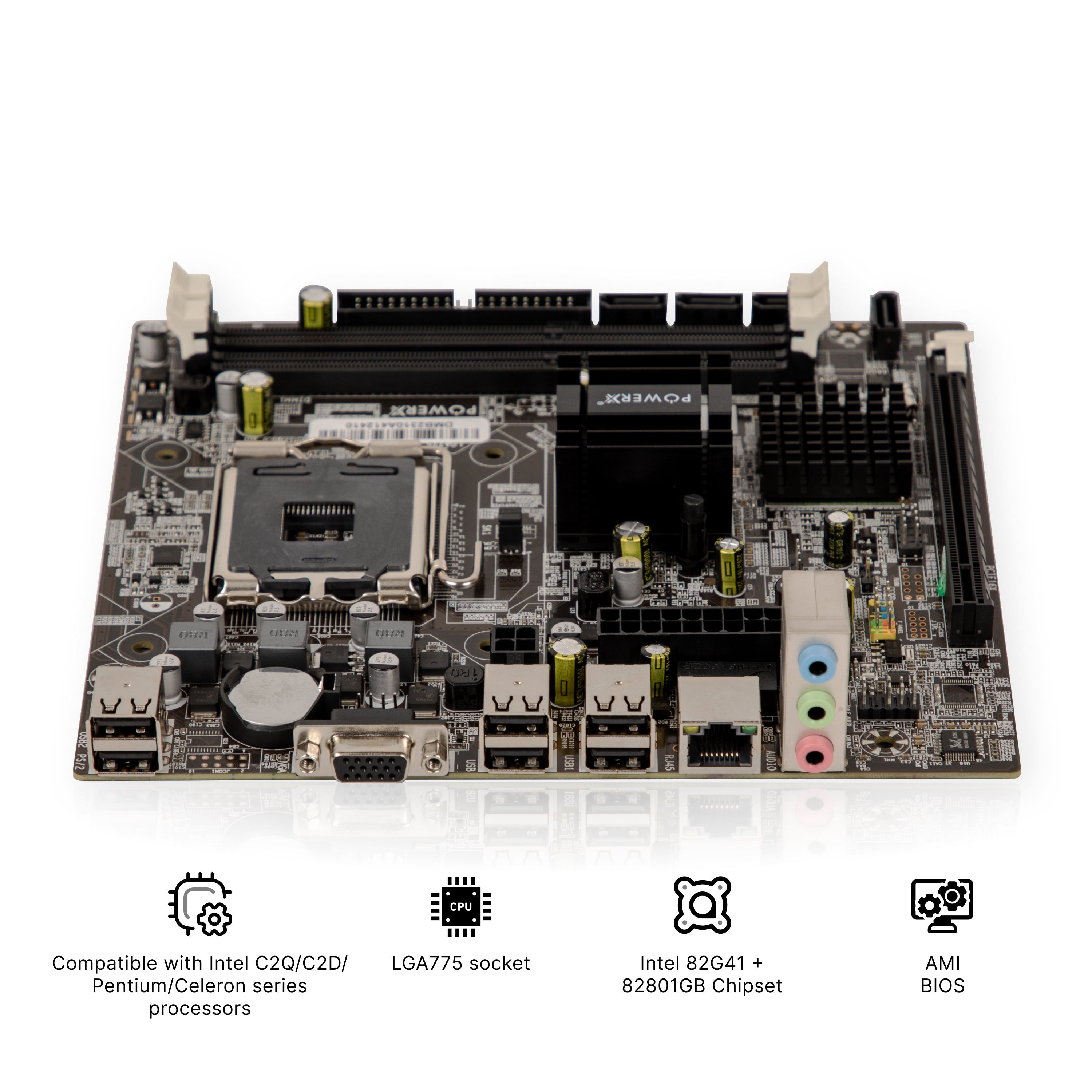 PMB-G41-DDR3 POWERX MOTHERBOARD