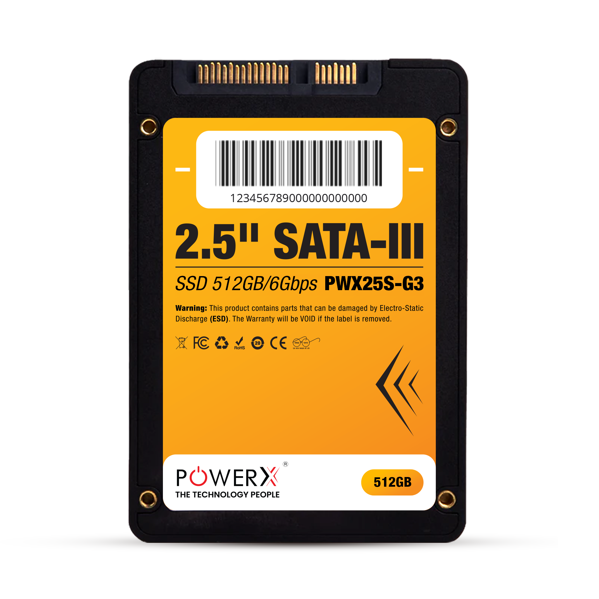 2.5" SATA 3.0 SSD 512GB