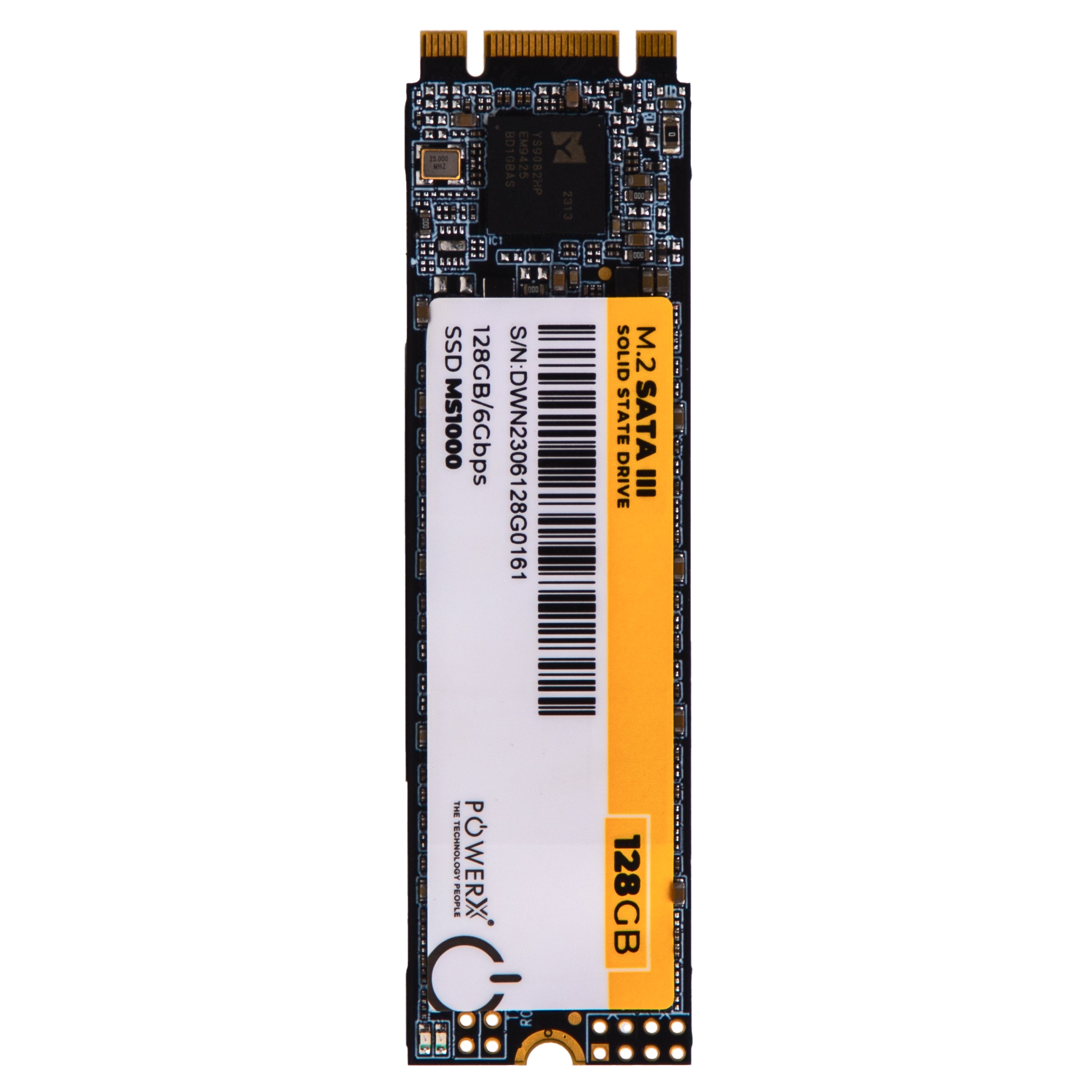 M.2. NGFF 128 GB SSD - PowerX