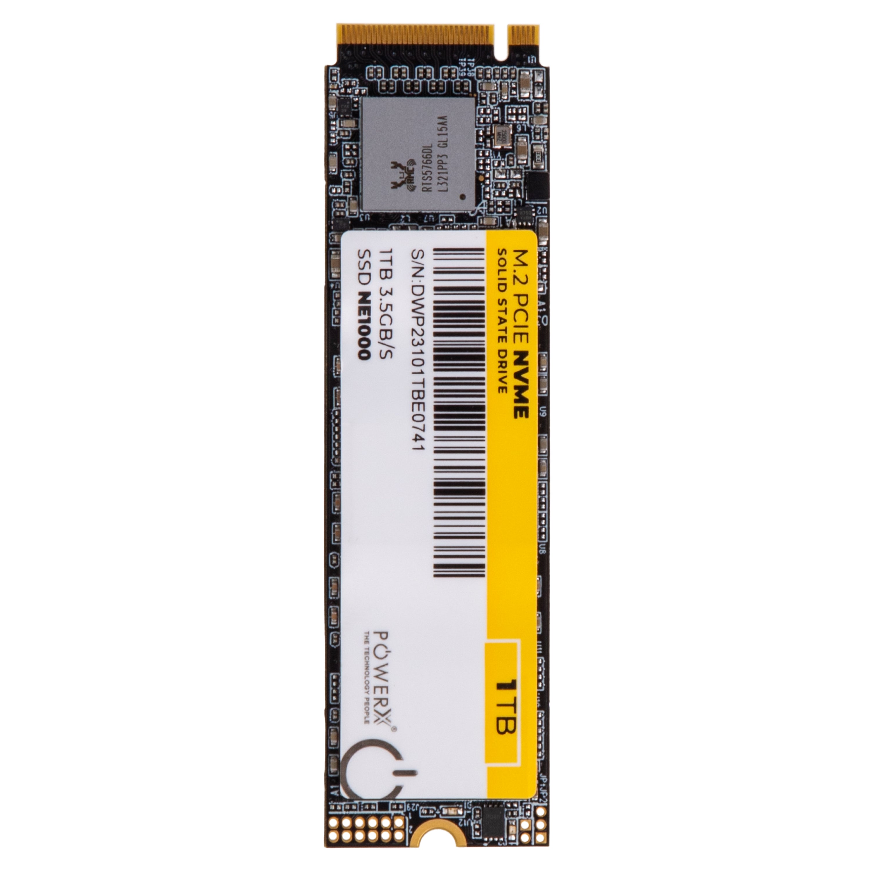 M.2. PCIE NVME 1 TB SSD - PowerX