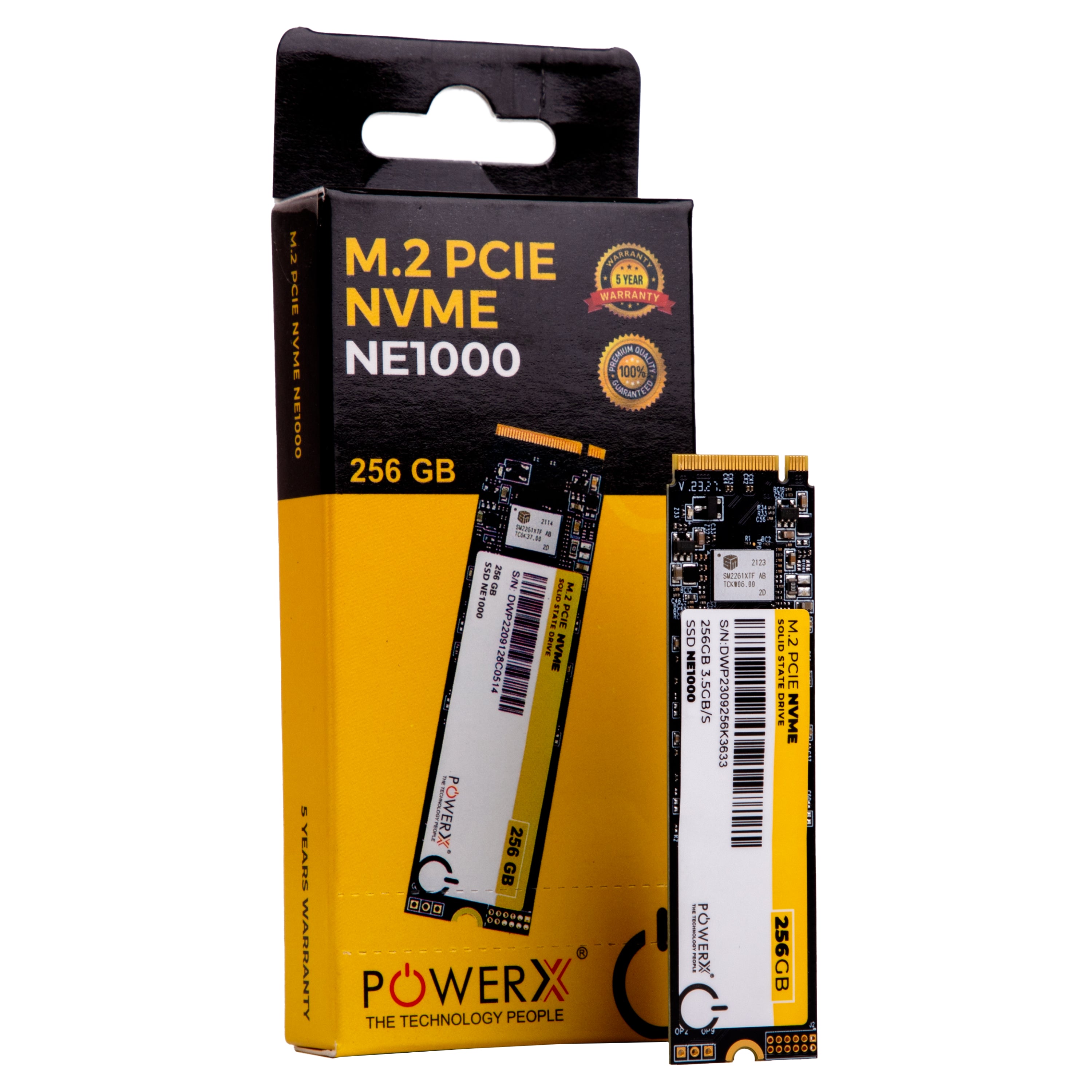 M.2. PCIE NVME 256 GB SSD
