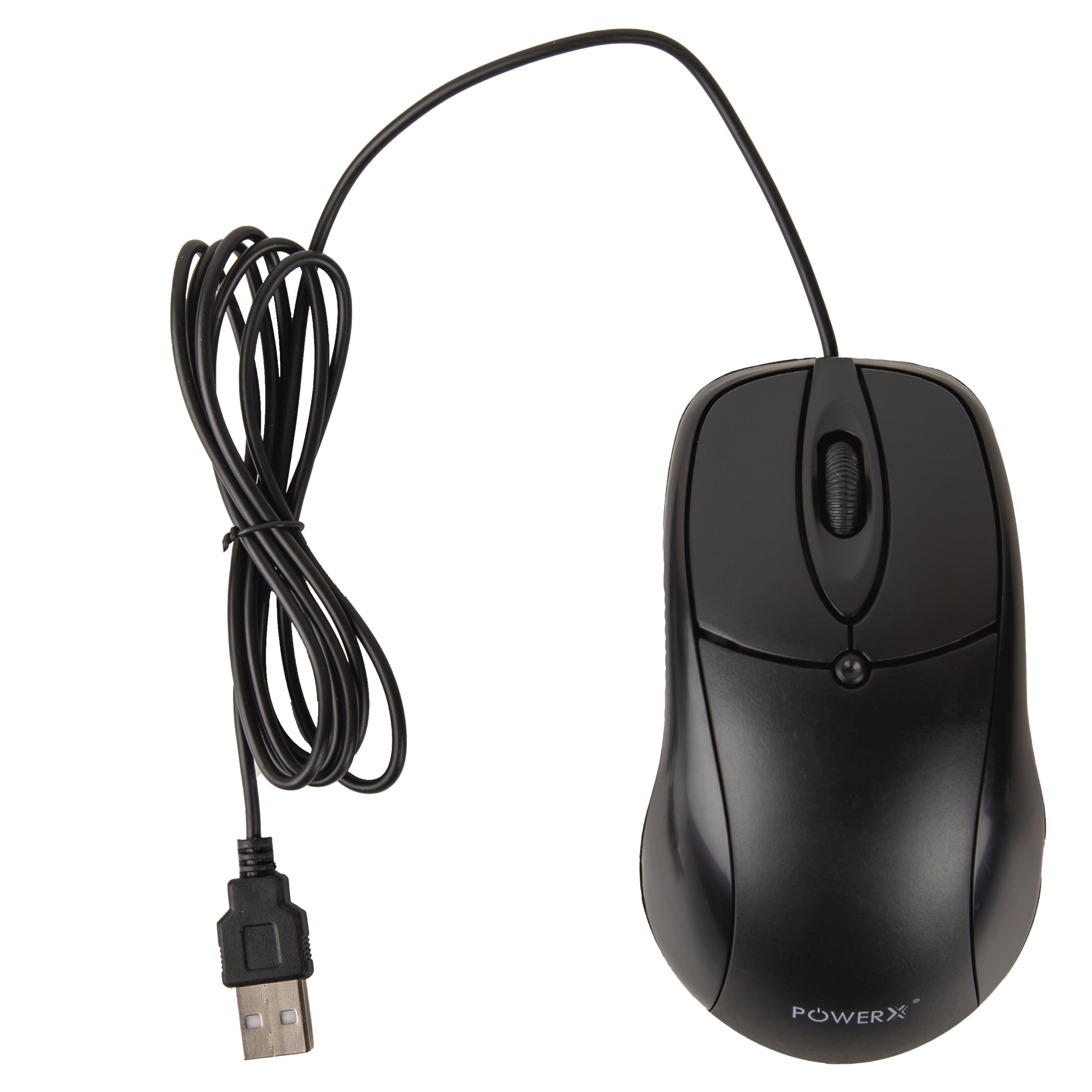 CLASSICWIRED - U300 WIRED MOUSE - PowerX - The Technology People