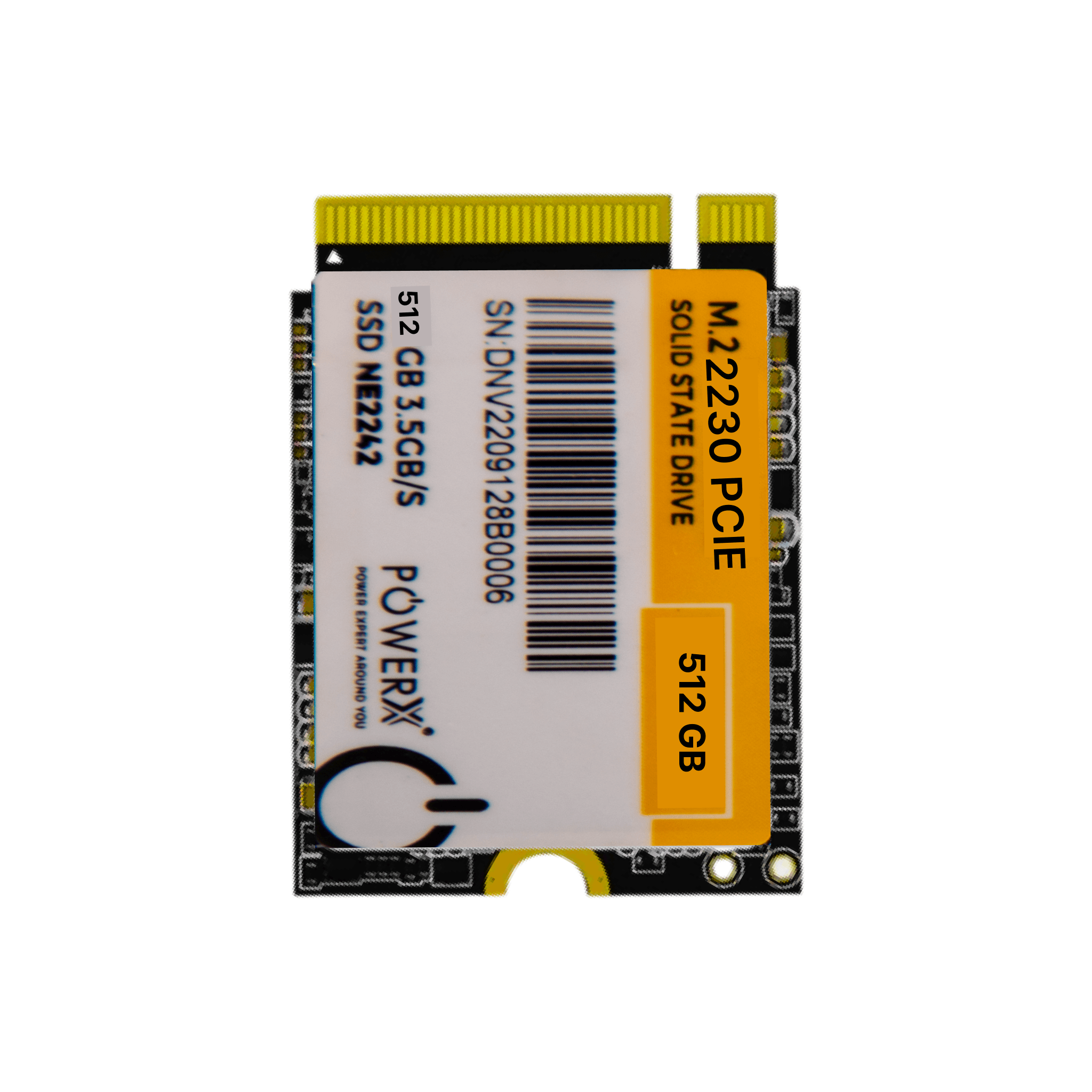 M.2 PCIE NVMe 2230 - 512GB - PowerX - The Technology People