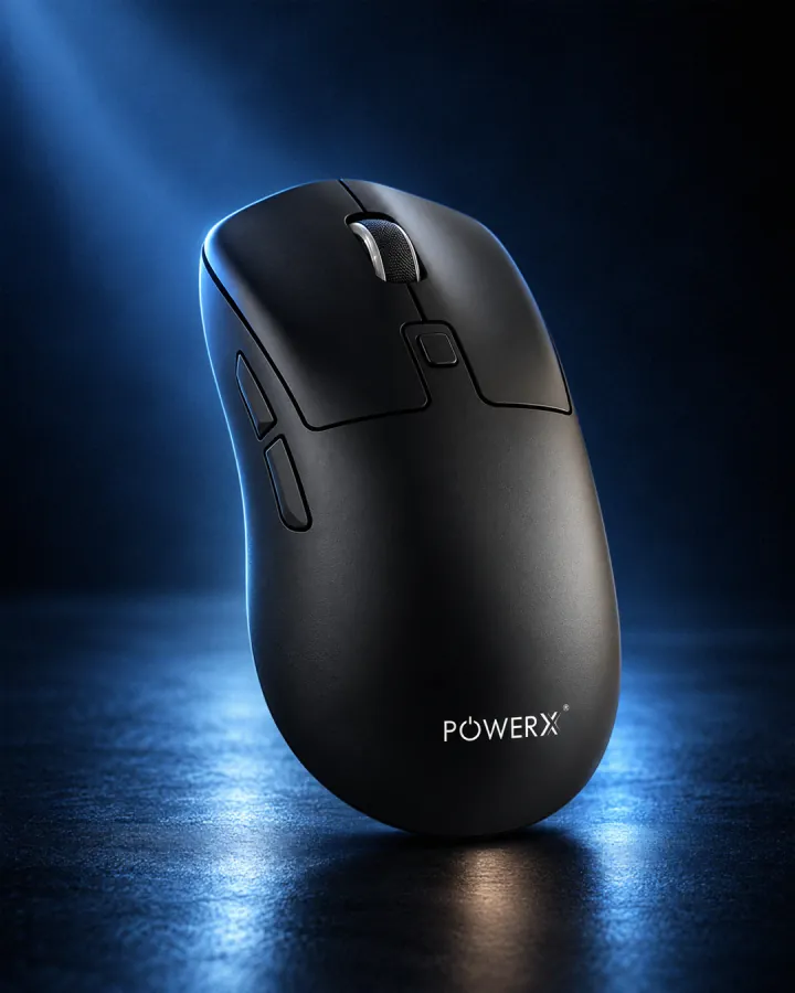 POWERX mouse — wired and wireless optical mice for office and gaming