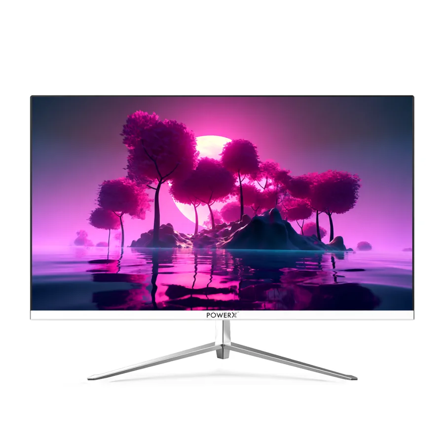 POWERX LED monitor — frameless FHD display for office and gaming desks