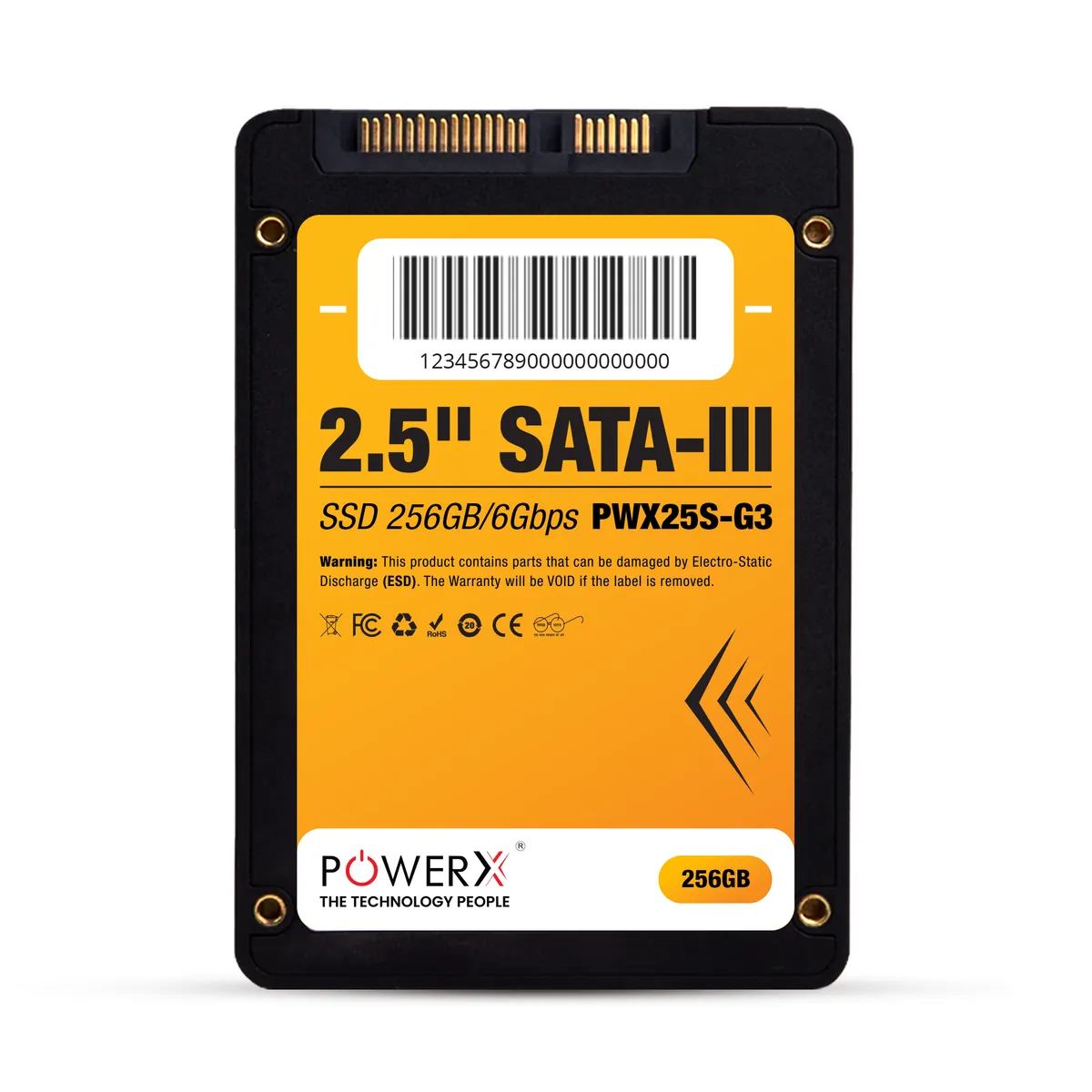 POWERX 256GB 2.5" SATA III SSD - PWX25SG3